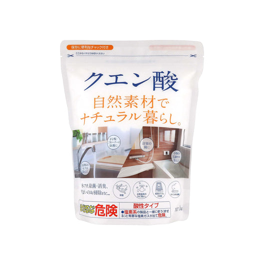 ナチュラル暮らしクエン酸　１ｋｇ 容量1KG カネヨ石鹸 住居洗剤・重曹
