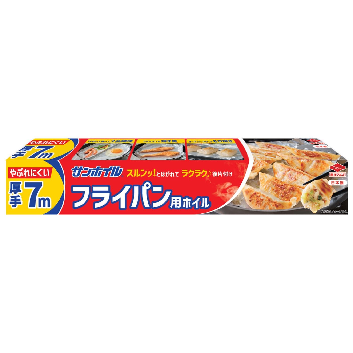 サンホイルフライパン用厚手７Ｍ 容量7M 東洋アルミ アルミホイル