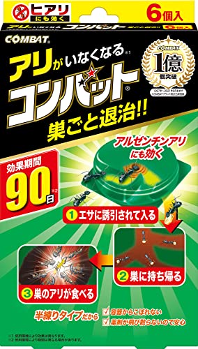 アリ用コンバット　６個入　Ｎ 容量6ｺ 大日本除虫菊（金鳥） 殺虫剤・アリ