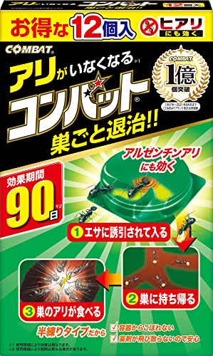 アリ用コンバット　１２個入　Ｎ 容量12ｺ 大日本除虫菊（金鳥） 殺虫剤・アリ