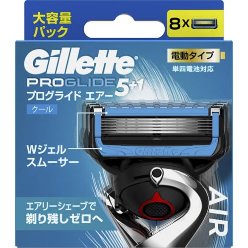 プログライドエアー電動替刃８Ｂ 容量8ｺ ジレット 男性用カミソリ