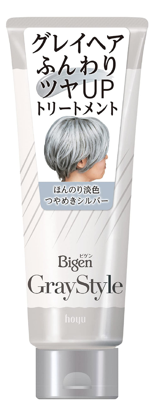 ビゲン　グレイスタイル　グレイケアトリートメント　つやめきシルバー 容量200Gヘアカラー・白髪用