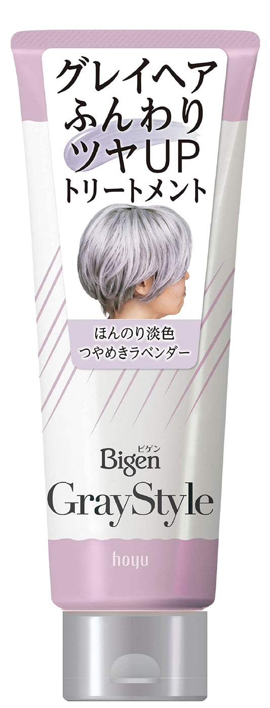 ビゲン　グレイスタイル　グレイケアトリートメント　つやめきラベンダー 容量200Gヘアカラー・白髪用