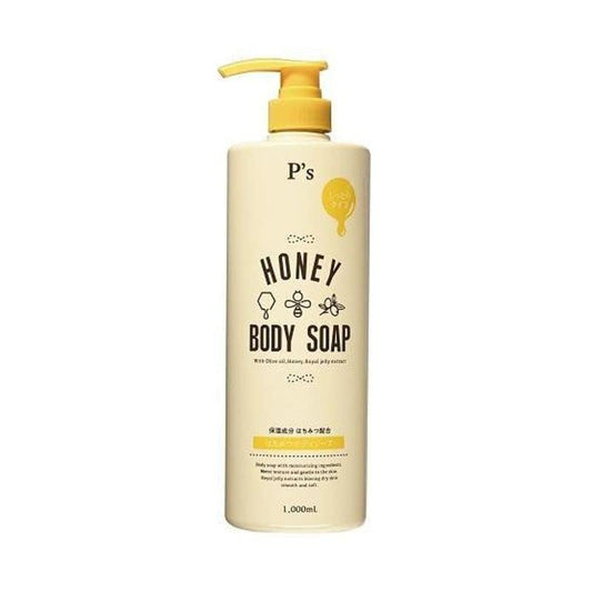 Ｐ’ｓハチミツボディソープ 容量1000ML コスメステーション ボディソープ