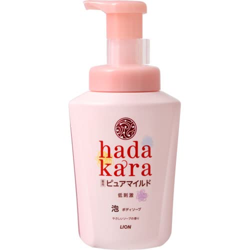 ｈａｄａｋａｒａボディソープ泡で出てくる薬用ピュアマイルドタイプやさしいソープの香り本体容量550ML
