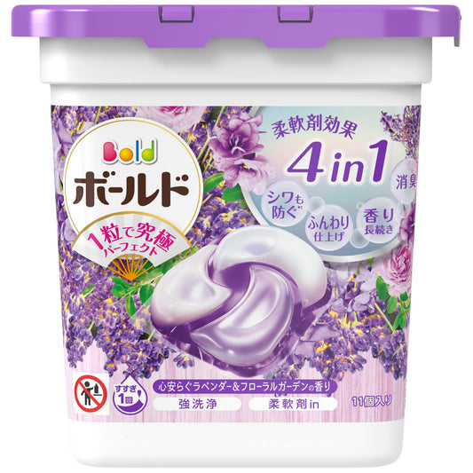 ボールドジェルボール４Ｄラベンダー＆フローラルガーデンの香り　本体 容量11コＰ＆Ｇ 熱中症・冷却