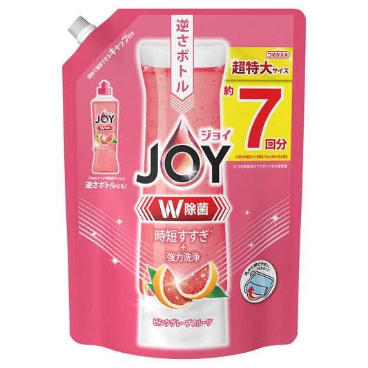 除菌ジョイコンパクト　フロリダグレープフルーツの香り　超特大 容量910ML Ｐ＆Ｇ 食器用洗剤