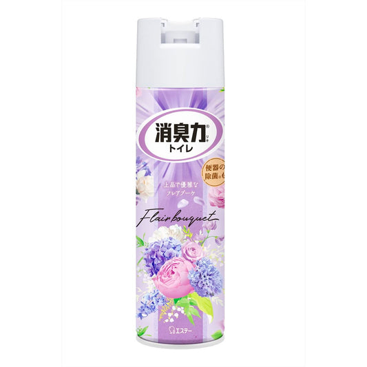 トイレの消臭力スプレー　フレアブーケ　３６５ＭＬ 容量365ML エステー 芳香剤・トイレ用