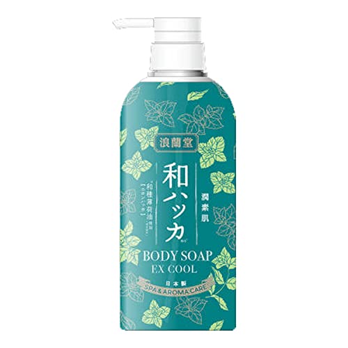 潤素肌　和ハッカクールボディソープ 容量480ML コスメテックスローランド ボディソープ