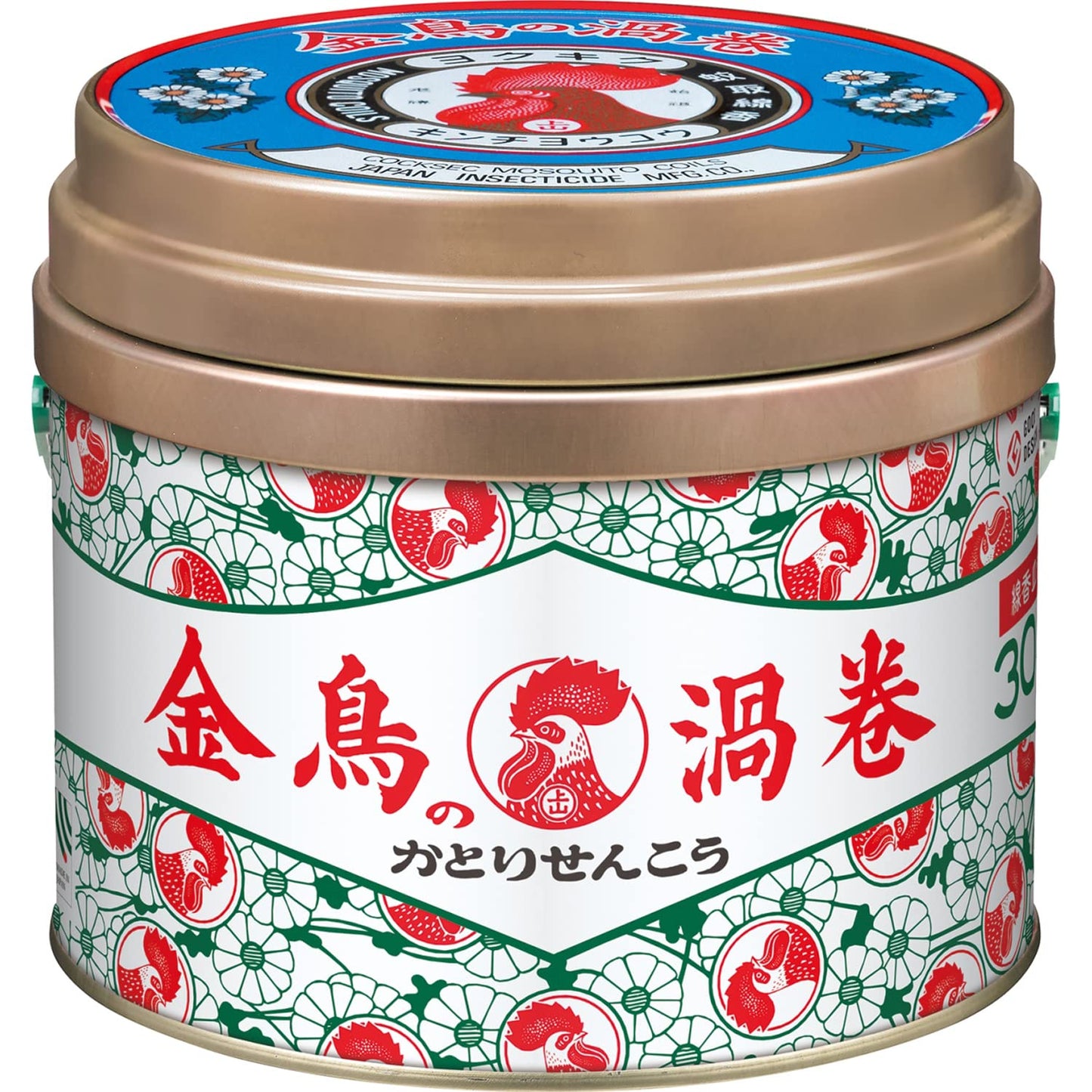 金鳥の渦巻Ｖ　３０巻（缶） 容量30ｺ 大日本除虫菊（金鳥） 殺虫剤・ハエ・蚊