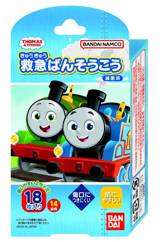 救急ばんそうこう　きかんしゃトーマス 容量18ﾏｲ バンダイ 絆創膏