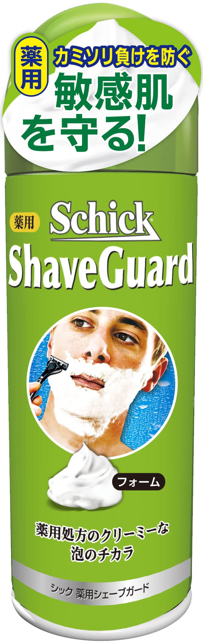 薬用シェーブガード　シェービングフォーム　２００ｇ 容量200Gシック(Schick) シェービング