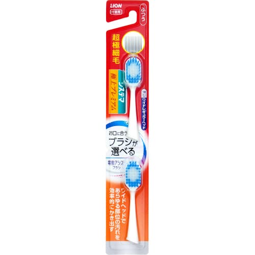 ＬＩＯＮ　電動アシストブラシ　付替システマ極上プレミアムふつう 容量2ホン ライオン 歯ブラシ