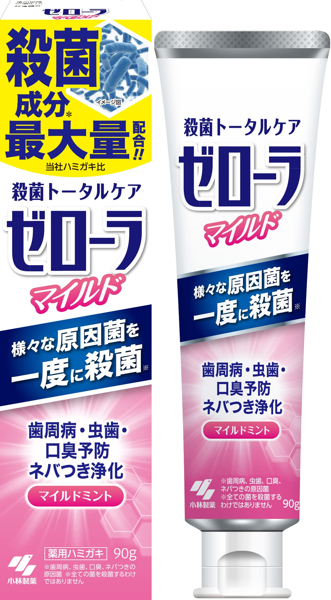ゼローラ　マイルドミント　９０Ｇ 容量90G 小林製薬 歯磨き
