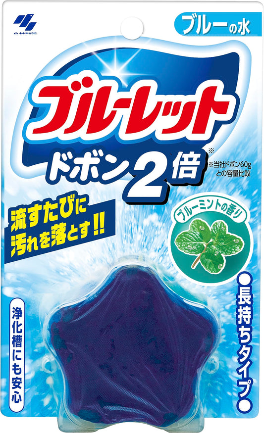 ブルーレットドボン２倍　ブルーミント 容量120G 小林製薬 芳香剤・タンク