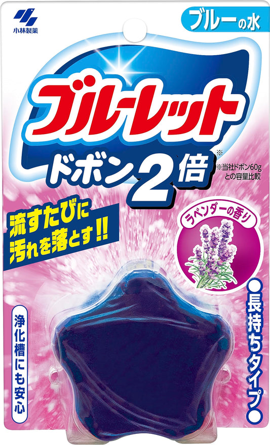 ブルーレットドボン２倍　ラベンダー 容量120G 小林製薬 芳香剤・タンク