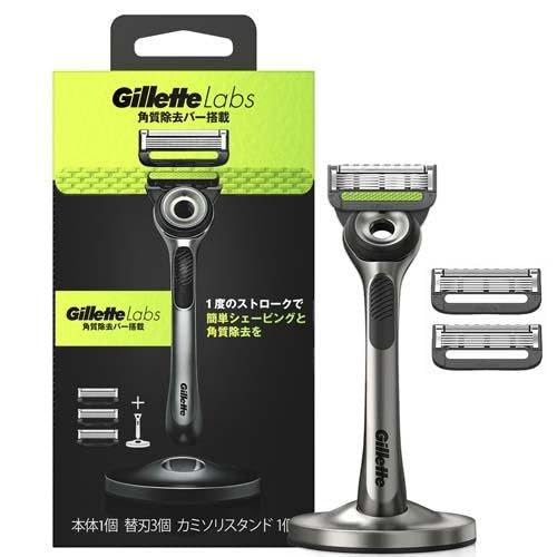 ジレットラボ角質除去バー搭載２Ｂホルダー付 容量1ｺ ジレット 男性用カミソリ