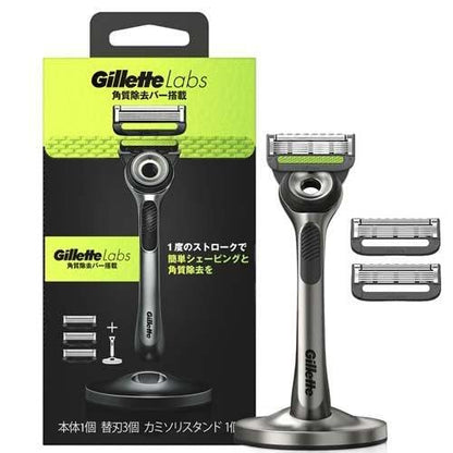 ジレットラボ角質除去バー搭載２Ｂホルダー付 容量1ｺ ジレット 男性用カミソリ