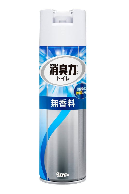 トイレの消臭力スプレー　無香料　３６５ＭＬ 容量365ML エステー 芳香剤・トイレ用