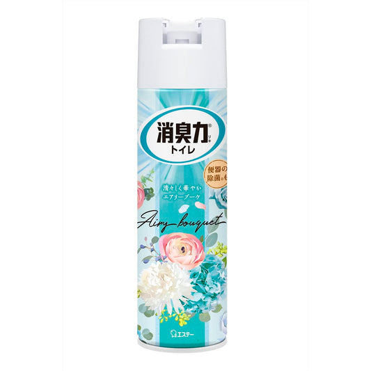 トイレの消臭力スプレー　エアリーブーケ　３６５ＭＬ 容量365ML エステー 芳香剤・トイレ用