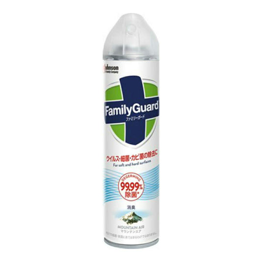ファミリーガード 除菌スプレー マウンテンエア 300ml 容量300ML ジョンソン 住居洗剤