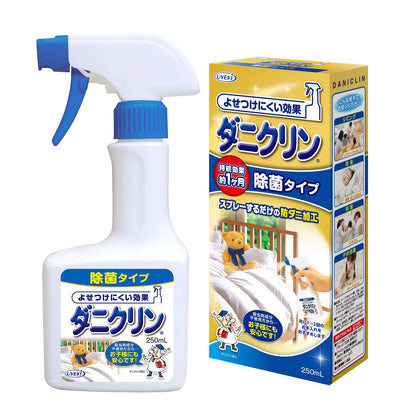 ダニクリン　除菌タイプ　本体　250ml 容量250ML ＵＹＥＫＩ 殺虫剤・ダニ