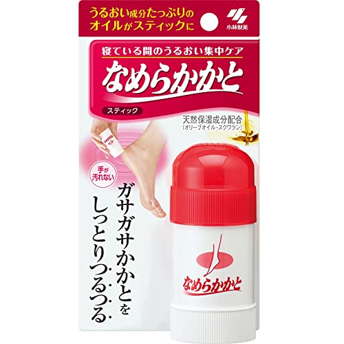 なめらかかと スティック 寝ている間のうるおい集中ケア アロエエキス配合 30g 容量30G小林製薬