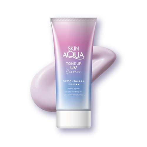 スキンアクア トーンアップ UVエッセンス 日焼け止め 80g 容量80Gロート製薬 ＵＶ・日焼け止め