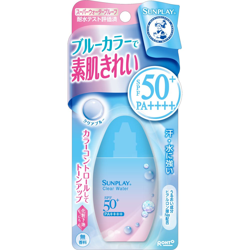 メンソレータム サンプレイ クリアウォーター 30g 容量30G ロート製薬 ＵＶ・日焼け止め
