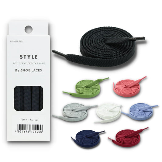 ＳＮＥＡＫＥＲ　ＣＡＲＥ　Ｒｅ－ＳＨＯＥ　ＬＡＣＥＳ　１００センチ　ブラック容量1ソクシューケア