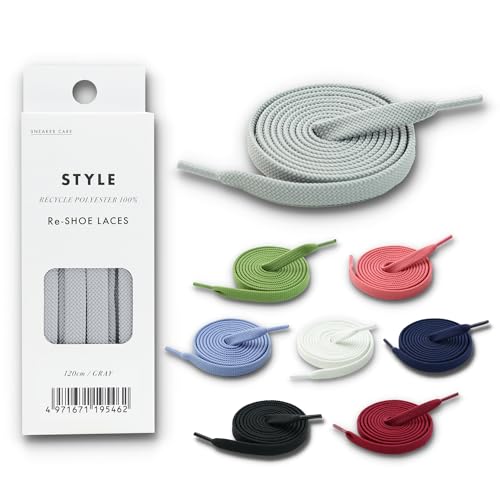 ＳＮＥＡＫＥＲ　ＣＡＲＥ　Ｒｅ－ＳＨＯＥ　ＬＡＣＥＳ　１２０センチ　グレー容量1ソクシューケア
