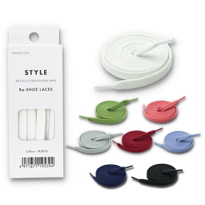 ＳＮＥＡＫＥＲ　ＣＡＲＥ　Ｒｅ－ＳＨＯＥ　ＬＡＣＥＳ　１４０センチ　ホワイト容量1ソクシューケア