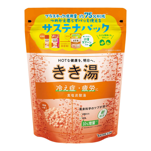 きき湯　食塩炭酸湯　３６０ｇ 容量360G バスクリン 入浴剤