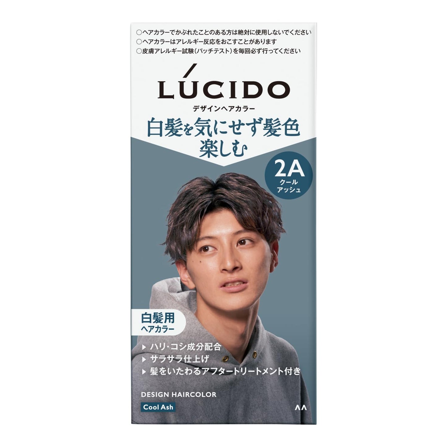 ルシード　デザインヘアカラー　クールアッシュ　（医薬部外品） 容量1クミ マンダム ヘアカラー
