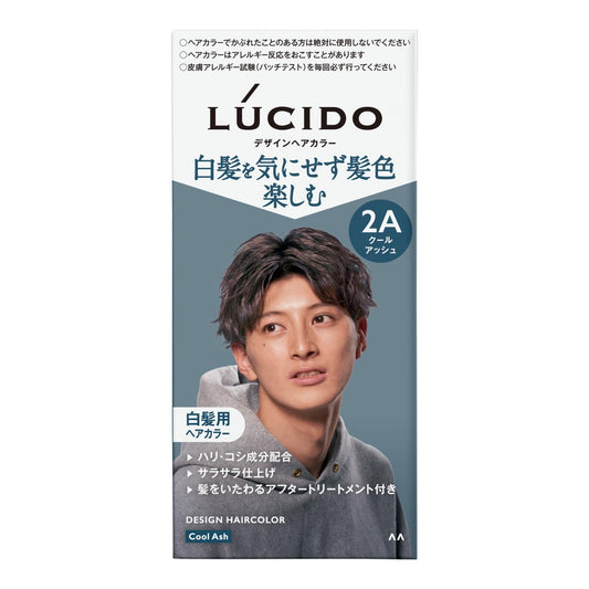 ルシード　デザインヘアカラー　クールアッシュ　（医薬部外品） 容量1クミ マンダム ヘアカラー