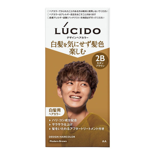 ルシード　デザインヘアカラー　モダンブラウン　（医薬部外品） 容量1クミ マンダム ヘアカラー