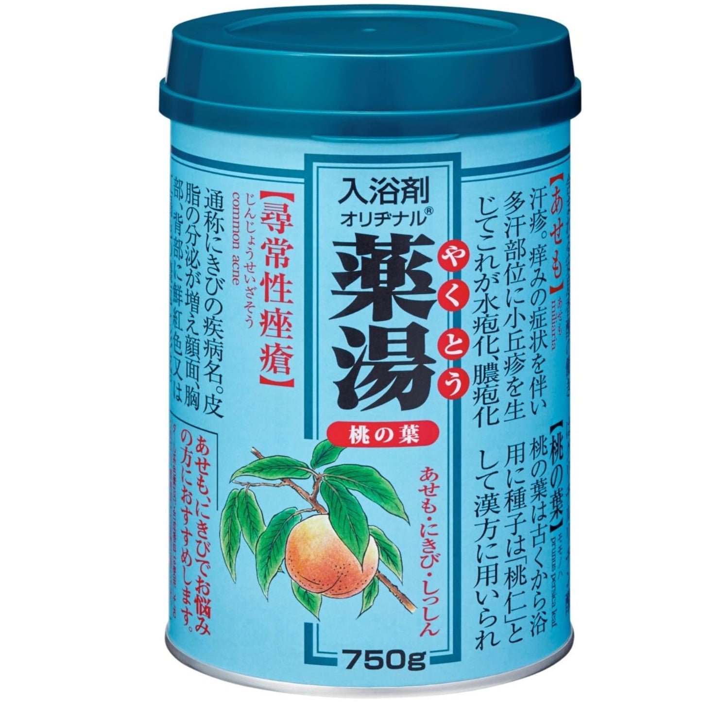 オリヂナル薬湯　桃の葉　７５０Ｇ 容量750G オリヂナル 入浴剤