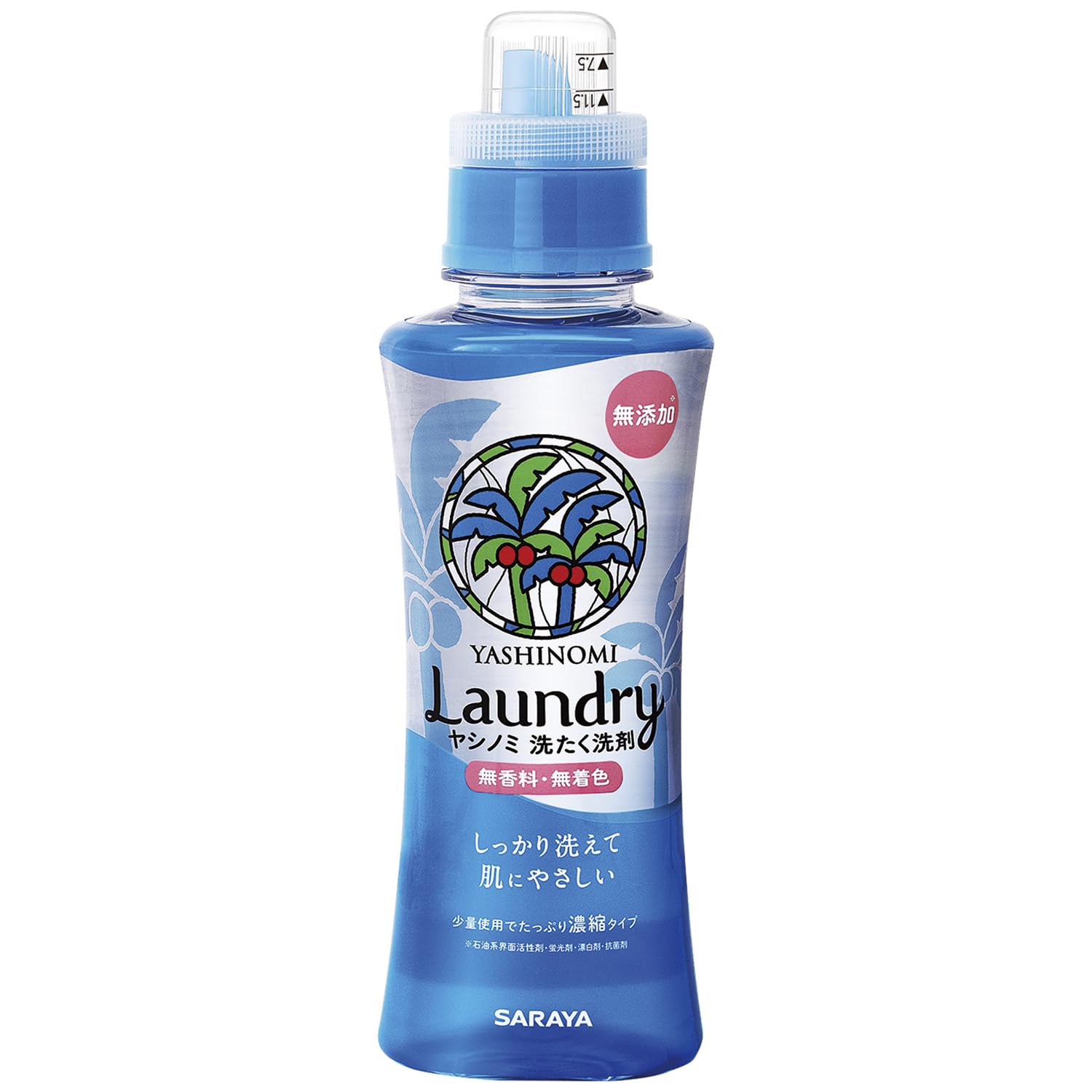 ヤシノミ洗たく洗剤　濃縮タイプ　５２０ｍＬ 容量520ML サラヤ 衣料用洗剤・自然派