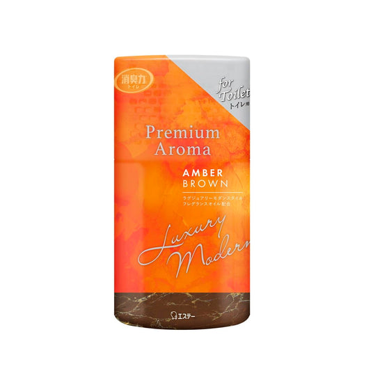 トイレの消臭力　Ｐｒｅｍｉｕｍ　Ａｒｏｍａ　アンバーブラウン 容量400MLエステー 芳香剤・トイレ用
