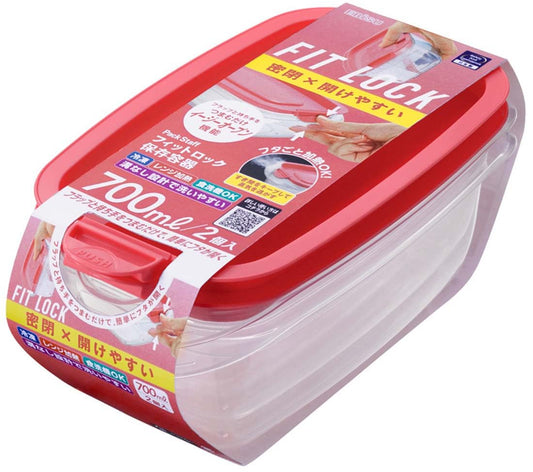 パックスタッフ　フィットロック　７００ｍｌ・２コ入 容量2ｺ エビス 台所用品