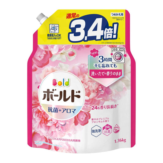 ボールドジェル　華やかプレミアムブロッサムの香り　つめかえ用　超ジャンボサイズ 容量1360GＰ＆Ｇ