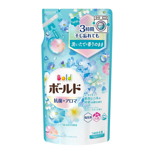 ボールドジェル　爽やかフレッシュフラワーサボンの香り　つめかえ用 容量400G Ｐ＆Ｇ 衣料用洗剤