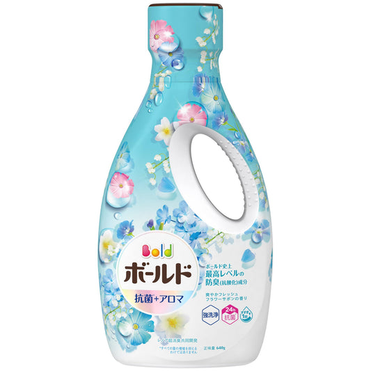 ボールドジェル　爽やかフレッシュフラワーサボンの香り　本体 容量640G Ｐ＆Ｇ 衣料用洗剤