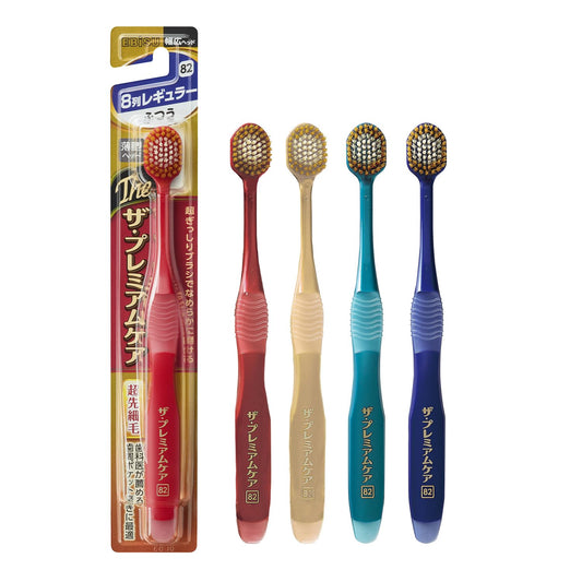 Ｂ－３６２１Ｍ　ザ・プレミアムケア　８列レギュラー　ふつう 容量1ホン エビス 歯ブラシ