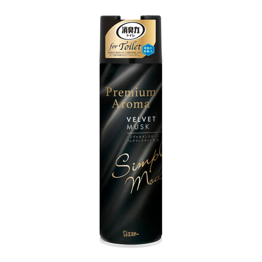 トイレの消臭力　Ｐｒｅｍｉｕｍ　Ａｒｏｍａ　スプレー　ベルベットムスク 容量365ML芳香剤・トイレ用