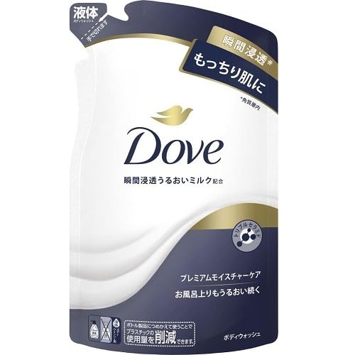 ダヴ　ボディウォッシュ　プレミアム　モイスチャーケア　つめかえ用　３３０Ｇ 容量330Gボディソープ