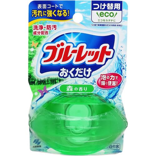 液体ブルーレットおくだけつけ替用　森の香り 容量70ML 小林製薬 芳香剤・タンク