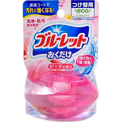 液体ブルーレットおくだけつけ替用　ピーチの香り 容量70ML 小林製薬 芳香剤・タンク