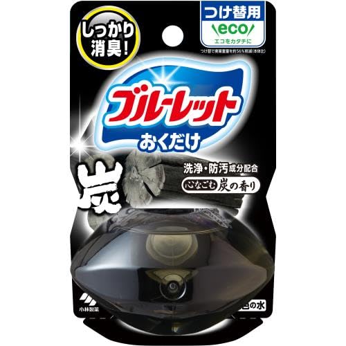 液体ブルーレットおくだけつけ替用　心なごむ炭の香り 容量70ML 小林製薬 芳香剤・タンク