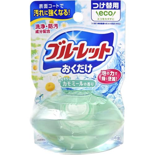 液体ブルーレットおくだけつけ替用　心やすらぐカモミールの香り 容量70ML小林製薬 芳香剤・タンク